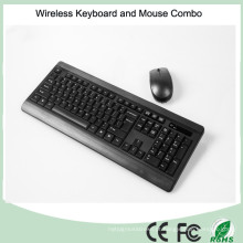 CE, Certificado RoHS Teclado e teclado sem fio Ultra Slim 2.4GHz baratos e mouse